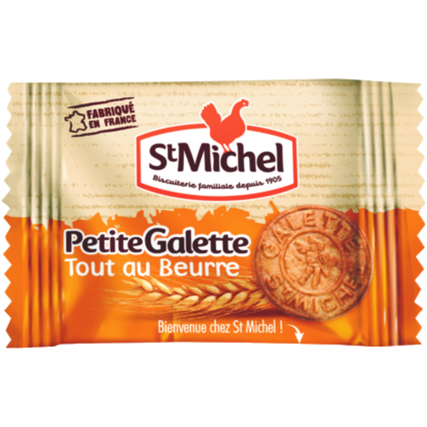 Mini galettes St Michel tout au beurre - Boîte de 200
