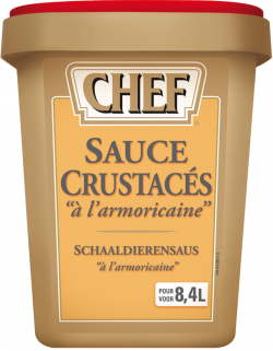 Sauce crustacés à l'armoricaine déshydratée - CHEF ® - Boite de