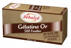 Gélatine or 