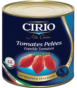 Tomates entières pelées au jus