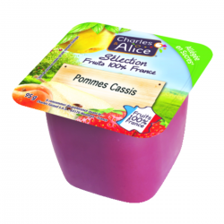 Compote pomme-cassis